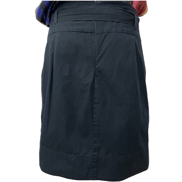 Anthropologie Odille Navy Blue Classic Pencil Skirt size 2 - Picture 2 of 7